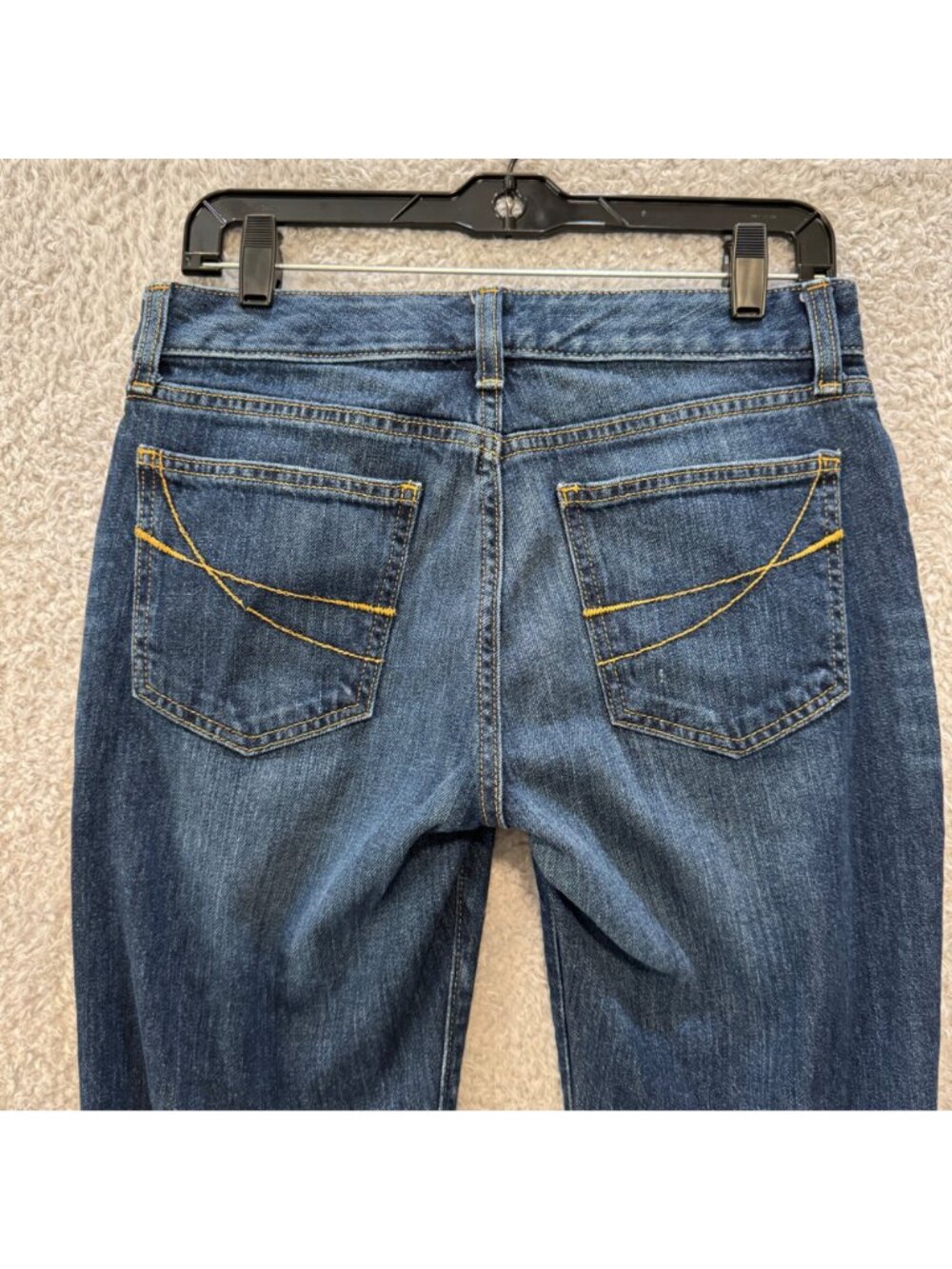 Gap Curvy Flare Jeans Women's Size 6 R Dark Wash Medium Rise Y2K - Picture 2 of 8